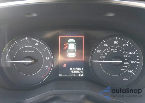 2017 Subaru Impreza 2.0I Premium z USA, uszkodzony, nr VIN 4S3GTAD69H3742708